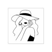 Frau Gummistempel (Prägung)