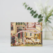 Frau H. V-5 Besteuerung der Händler Postkarte (Stehend Vorderseite)