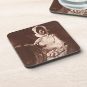 Frau Hall, New-Haven, c.1843-47 (Salzpapierdruck Getränkeuntersetzer (Linke Seite)