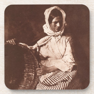 Frau Hall, New-Haven, c.1843-47 (Salzpapierdruck Getränkeuntersetzer