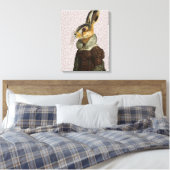 Frau Hare Leinwanddruck (Insitu (Schlafzimmer))