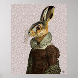 Frau Hare Poster
