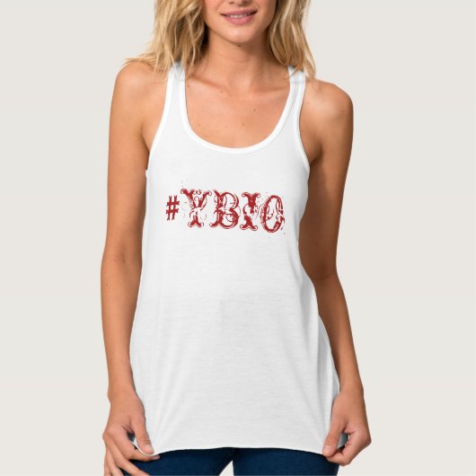 Frau Hashtag Tank Top (Vorderseite)