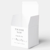 Frau Heart Rings Script Lesbian Wedding Danke Geschenkschachtel (Geöffnet)