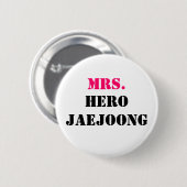 FRAU, HELD JAEJOONG BUTTON (Vorne & Hinten)