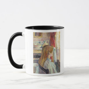 Frau Henrides Toulouse-Lautrec am Fenster, 1 Tasse