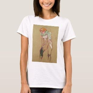Frau Henrides Toulouse-Lautrec  , die ihr S T-Shirt