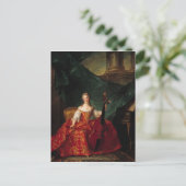 Frau Henriette de France vor Gericht Postkarte (Stehend Vorderseite)