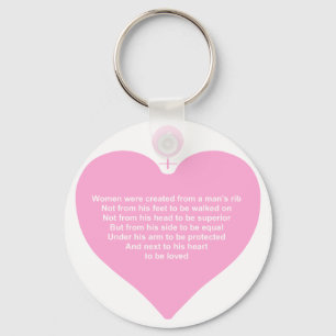 Frau hergestellt schlüsselanhänger