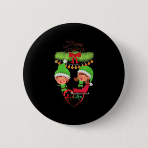 Frau Herr Hochzeit Weihnachten Bräutigam Bräute Ve Button