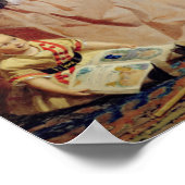 Frau Hicks, Mary, Rosa und Elgar Poster (Ecke)