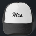 Frau/Honeymoon Truckerkappe<br><div class="desc">Frau Hochzeitsplanung</div>
