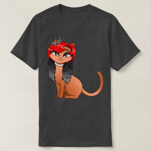 Frau Hübsch Kitty T-Shirt (Design vorne)