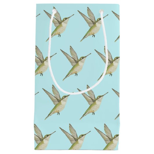 Frau Hummingbird Kleine Geschenktüte (Vorderseite)