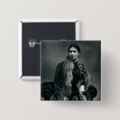 Frau Humphry Ward, 1881 Button (Vorne & Hinten)