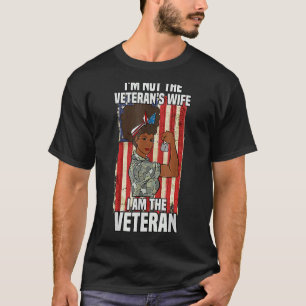 Frau Ich bin kein Veteranentag für Ehefrau T-Shirt