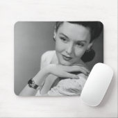 Frau im Abends-Kleid Mousepad (Mit Mouse)