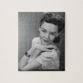 Frau im Abends-Kleid Puzzle (Vertikal)