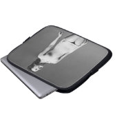 Frau im Badeanzug Laptopschutzhülle (Vorne Knopf)