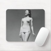 Frau im Badeanzug Mousepad (Mit Mouse)