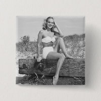 Frau im Bikini