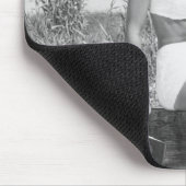 Frau im Bikini Mousepad (Ecke)