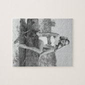 Frau im Bikini Puzzle (Horizontal)