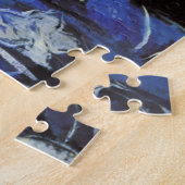 Frau im blauen Schlafzimmer (von Suzanne Valadon) Puzzle (Seite)