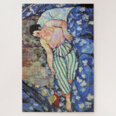 Frau im blauen Schlafzimmer (von Suzanne Valadon) Puzzle (Vertikal)