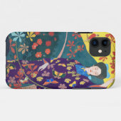 Frau im Blumengarten, Goyō Hashiguchi Case-Mate iPhone Hülle (Rückseite (Horizontal))