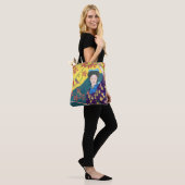Frau im Blumengarten, Goyō Hashiguchi Tasche (Am Model)
