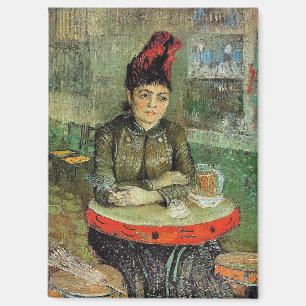 Frau im Cafe Tambourin, Magnet