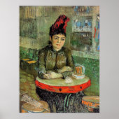 Frau im Café Tambourin, Poster (Vorne)