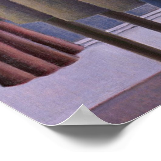 Frau im Fenster 1998 Poster (Ecke)