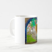 Frau im Fenster, Redon Kaffeetasse (Vorderseite Links)
