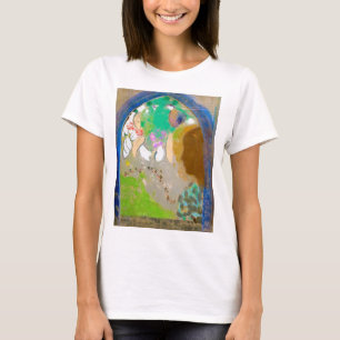 Frau im Fenster, Redon T-Shirt