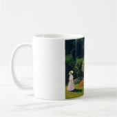 Frau im Garten, Monet Kaffeetasse (Links)