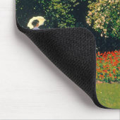Frau im Garten, Monet Mousepad (Ecke)