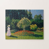Frau im Garten, Monet Puzzle (Horizontal)