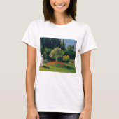 Frau im Garten, Monet T-Shirt (Vorderseite)