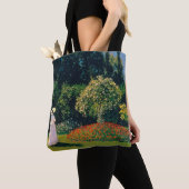 Frau im Garten, Monet Tasche (Von Nahem)