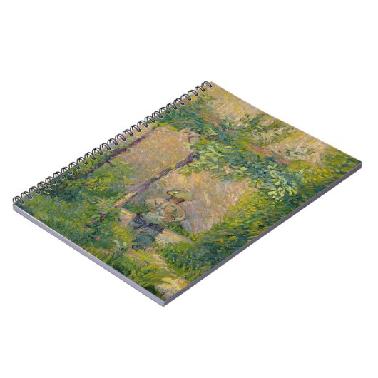 Frau im Garten (Öl auf Leinwand) Notizblock (Linke Seite)