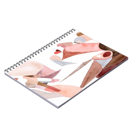 Frau im goldenen Zeitalter Notizblock (Linke Seite)