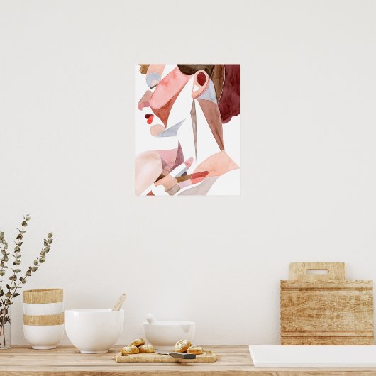 Frau im goldenen Zeitalter Poster (Küche)