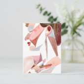 Frau im goldenen Zeitalter Postkarte (Stehend Vorderseite)