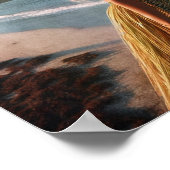 Frau im Graskleid Poster (Ecke)