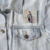 Frau im Hotel de Ville Button (Beispiel)
