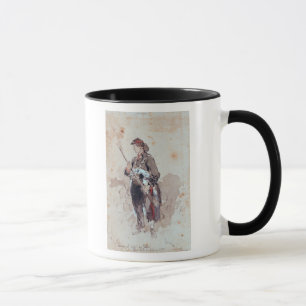 Frau im Hotel de Ville Tasse