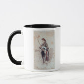 Frau im Hotel de Ville Tasse (Links)