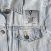 Frau im Kleid Button (Beispiel)